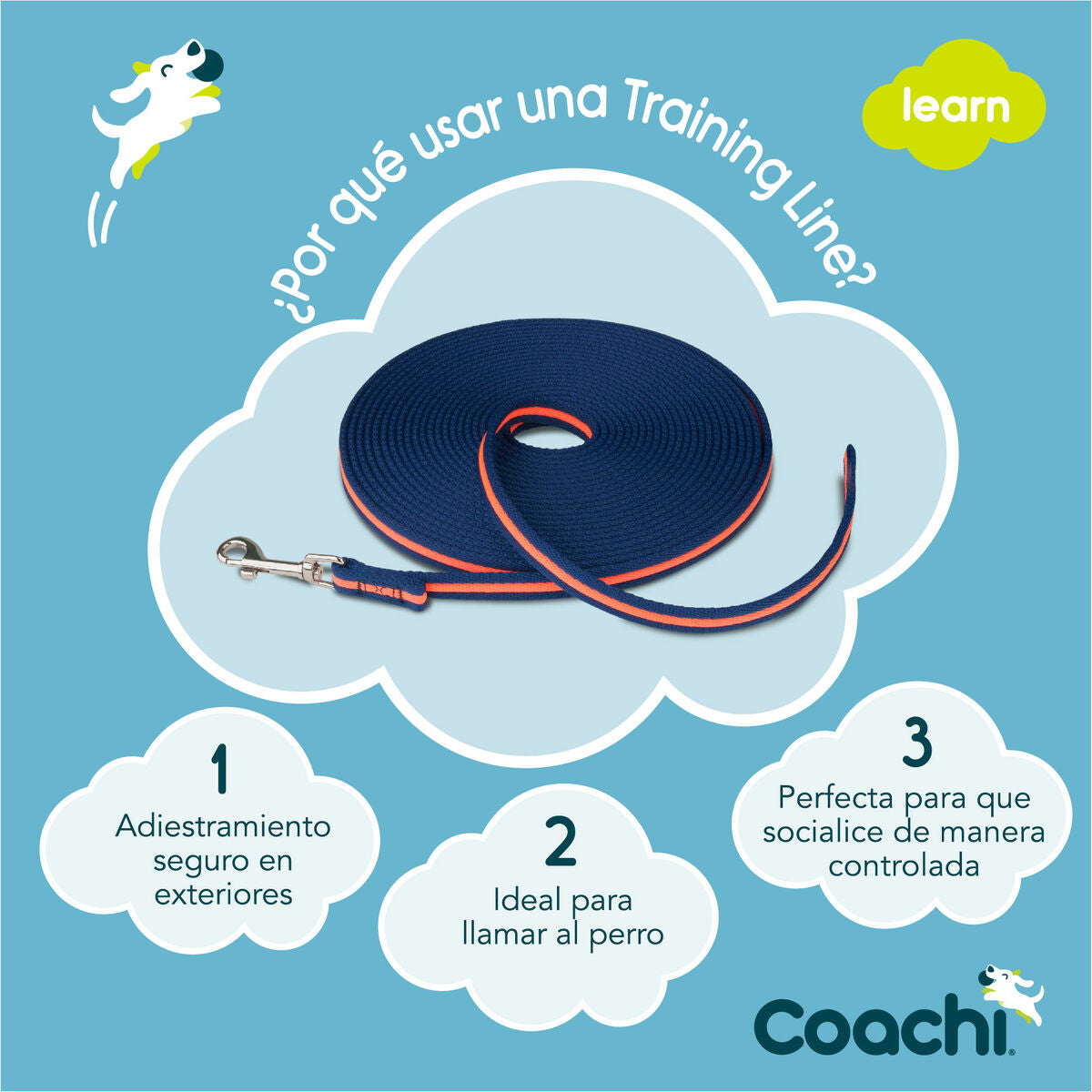 Training lead Coachi Blue 10m Training-6
