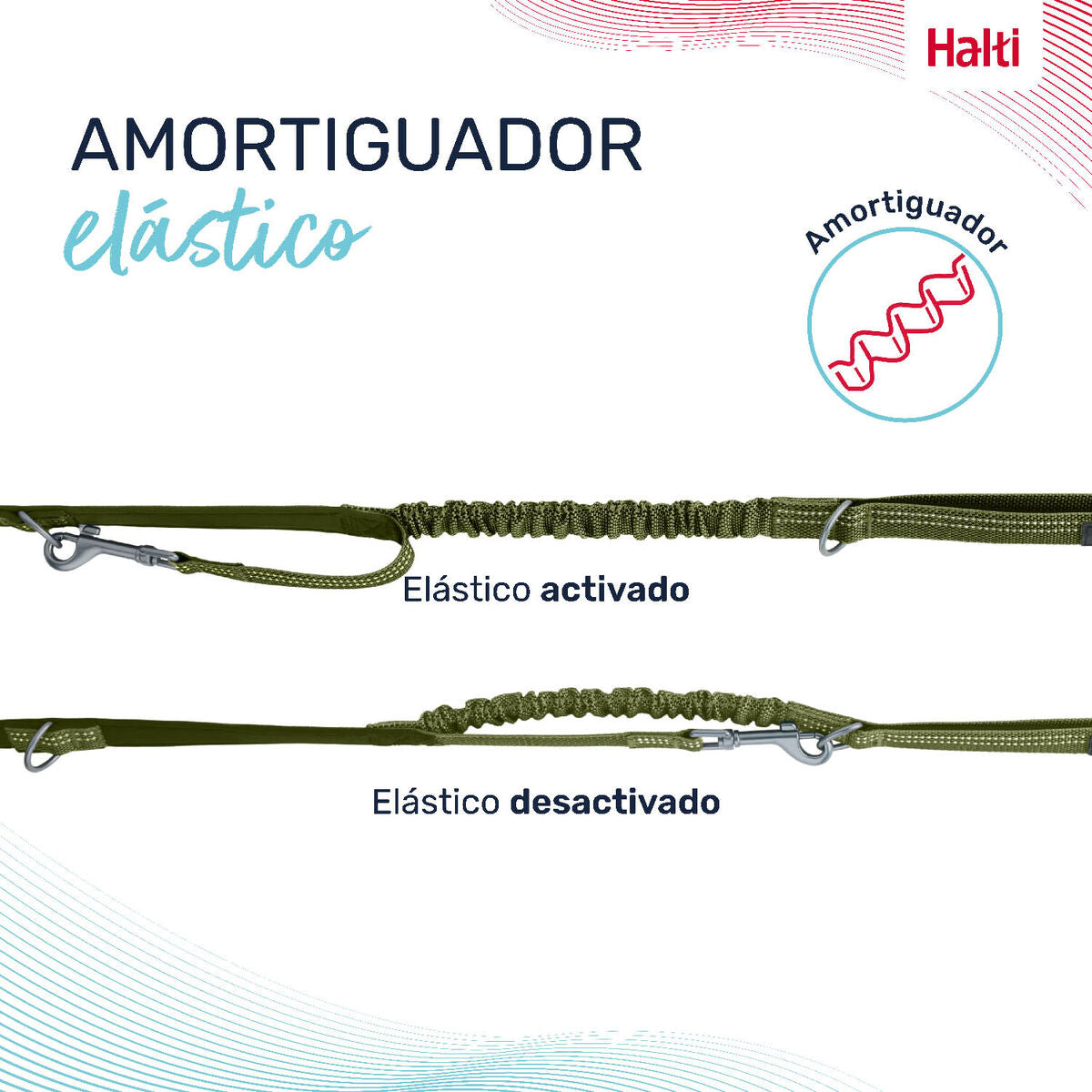 Dog Lead Company of Animals Green L-3