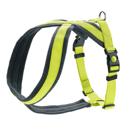 Dog Harness Hunter London Comfort 52-62 cm Lime Size S/M-0
