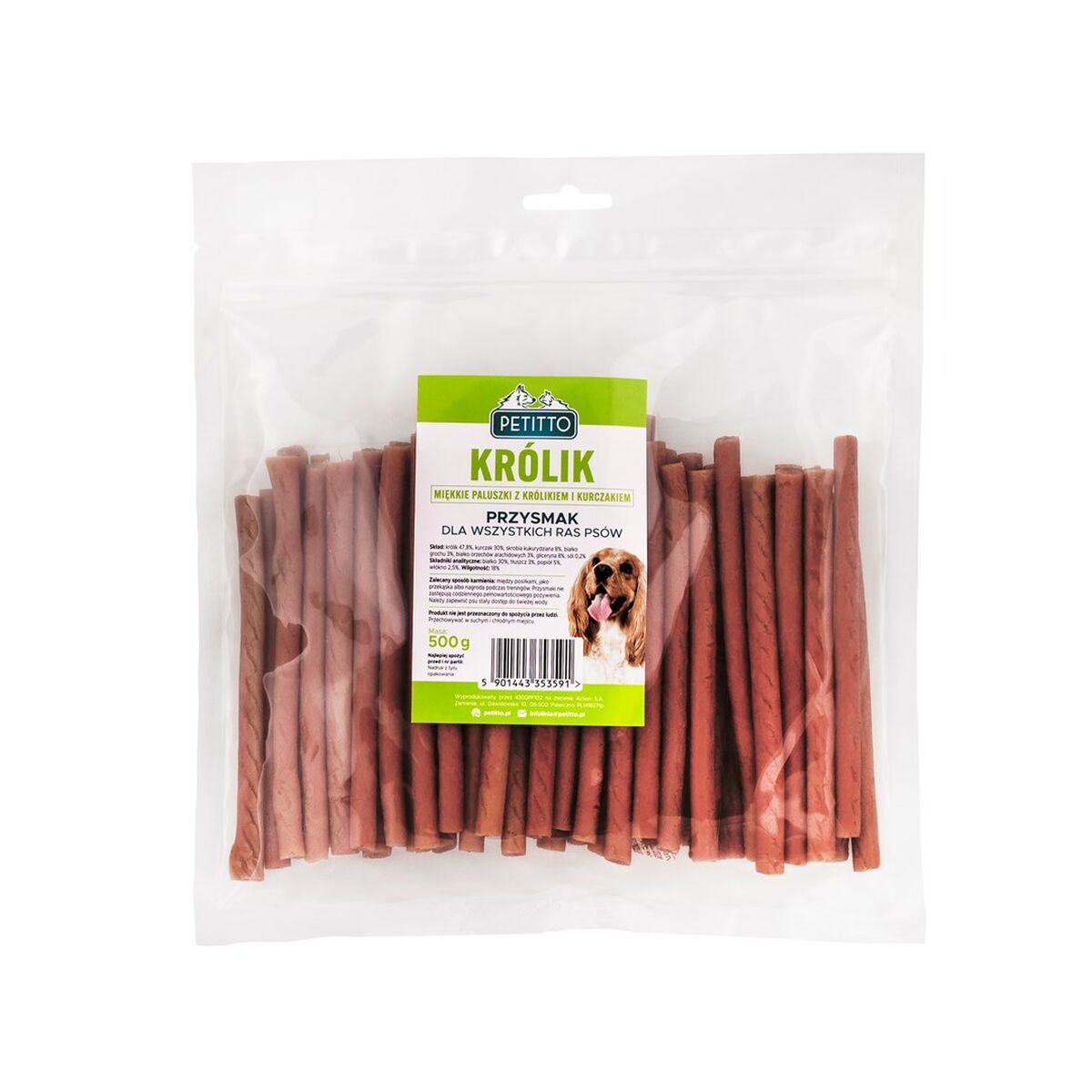 Dog Snack Petitto Rabbit 500 g-2