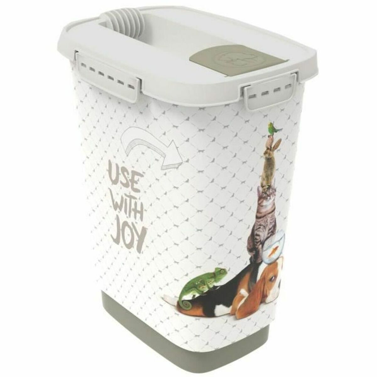 Dog Feeder Rotho White Plastic 10 L-0