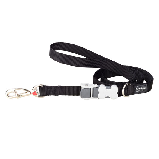 Dog Lead Red Dingo Black-0